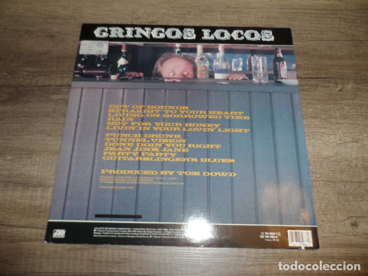 Discos de vinilo: GRINGOS LOCOS - PUNCH DRUNK - Foto 2
