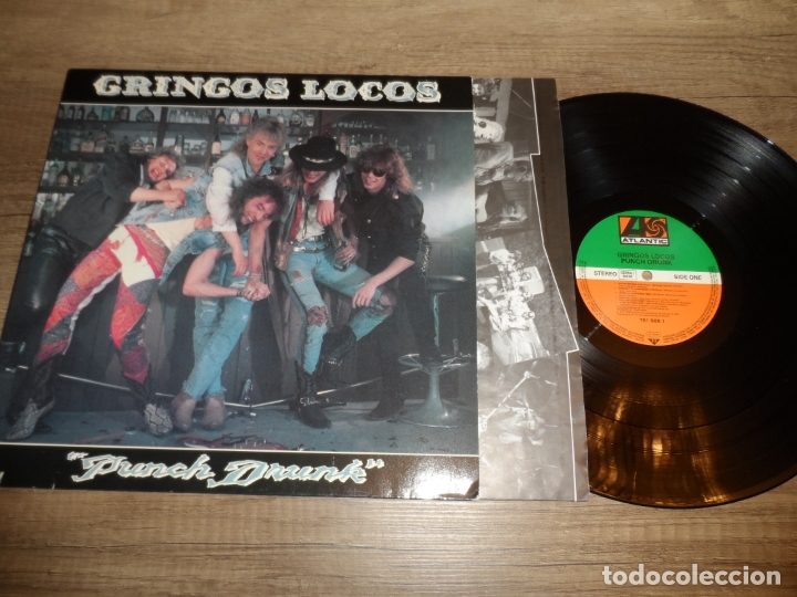 Discos de vinilo: GRINGOS LOCOS - PUNCH DRUNK - Foto 1