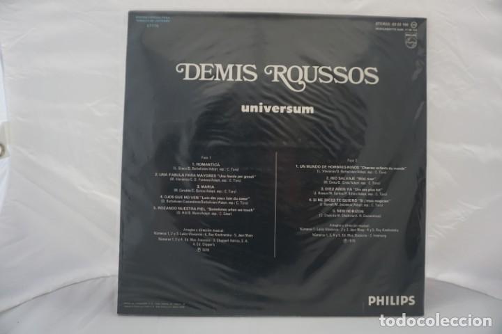 Discos de vinilo: Vinilo LP - DEMIS ROUSSOS UNIVERSUM / PHILIPS - Foto 2