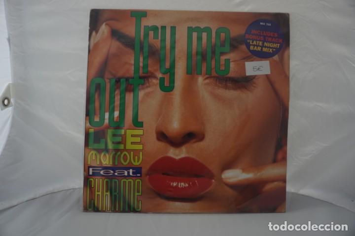 Discos de vinilo: Vinilo LP - TRY ME OUT LEE MARROW FEAT CHARME - Foto 1