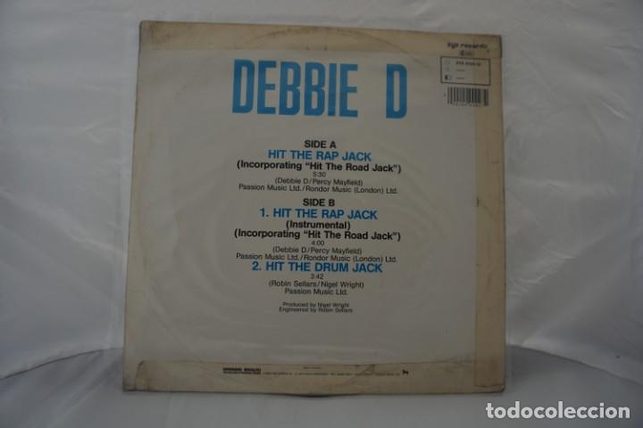 Discos de vinilo: Vinilo LP - HIT THE RAP JACK DEBBIE D - Foto 2