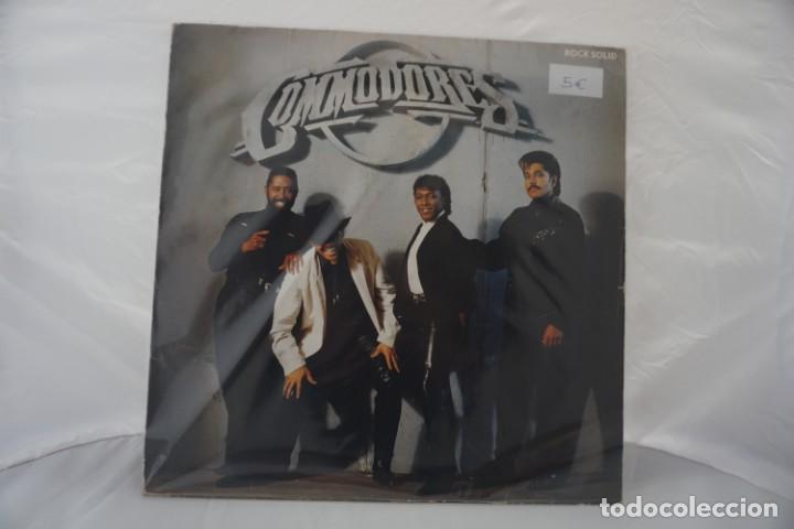 Discos de vinilo: Vinilo LP - COMMODORES ROCK SOLID - Foto 1