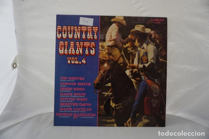 Discos de vinilo: Vinilo LP - COUNTRY GIANTS VOL.4 - Foto 1