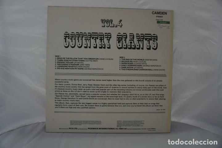 Discos de vinilo: Vinilo LP - COUNTRY GIANTS VOL.4 - Foto 2