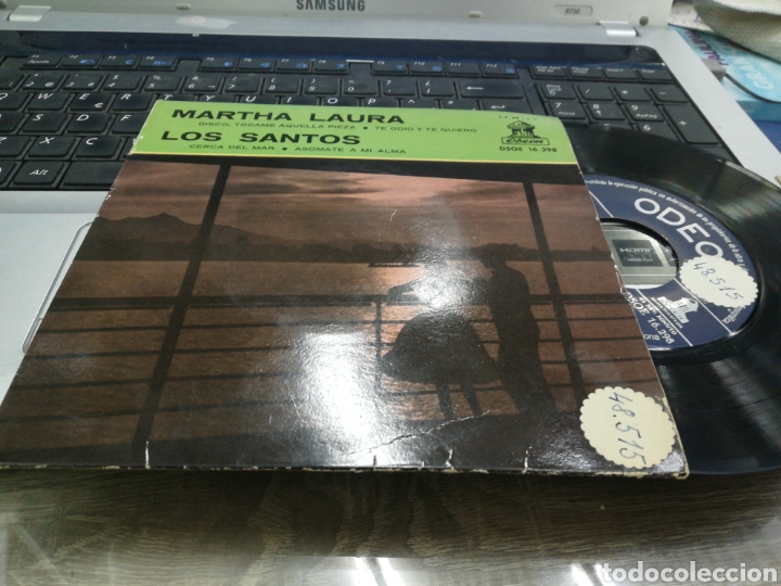 Disques de vinyle: Martha Laura / los Santos ep Espa&ntilde;a 1959