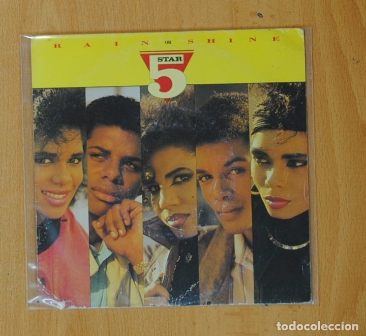 Discos de vinilo: STAR FIVE - RAIN OR SHINE / SUMMER GROOVE - SINGLE - Foto 1