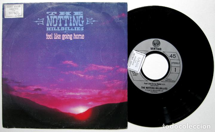 Discos de vinilo: The Notting Hillbillies - Feel Like Going Home - Single Vertigo 1990 BPY - Foto 1 - 168288732