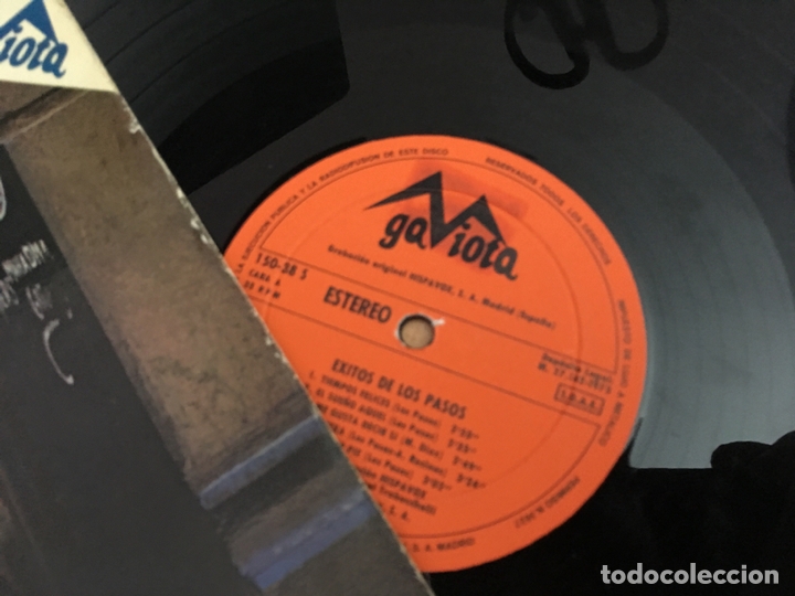 Discos de vinilo: LOS PASOS (EXITOS) LP ESPA&Ntilde;A 1973 (B-4) - Foto 2