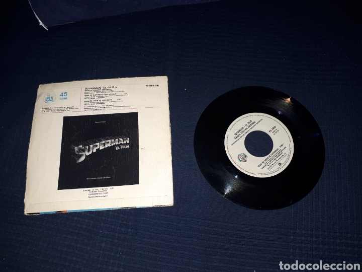 Discos de vinilo: SUPERMAN EL FILM BSO WARNER BROS - Foto 2