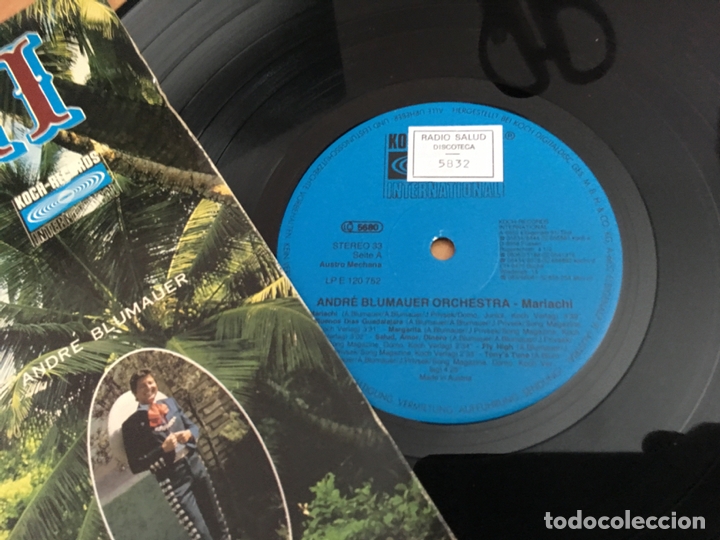 Discos de vinilo: ANDRE BLUMAUER (MARIACHI) LP GERMANY (B-5) - Foto 2