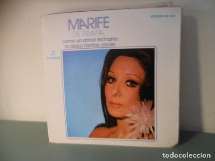 Discos de vinilo: MARIFE DE TRIANA - COMO UN AMOR EXTRA&Ntilde;O - Foto 1