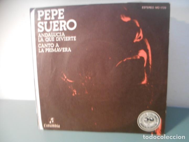 Discos de vinilo: PEPE SUERO - ANDALUCIA LA QUE DIVIERTE - Foto 1