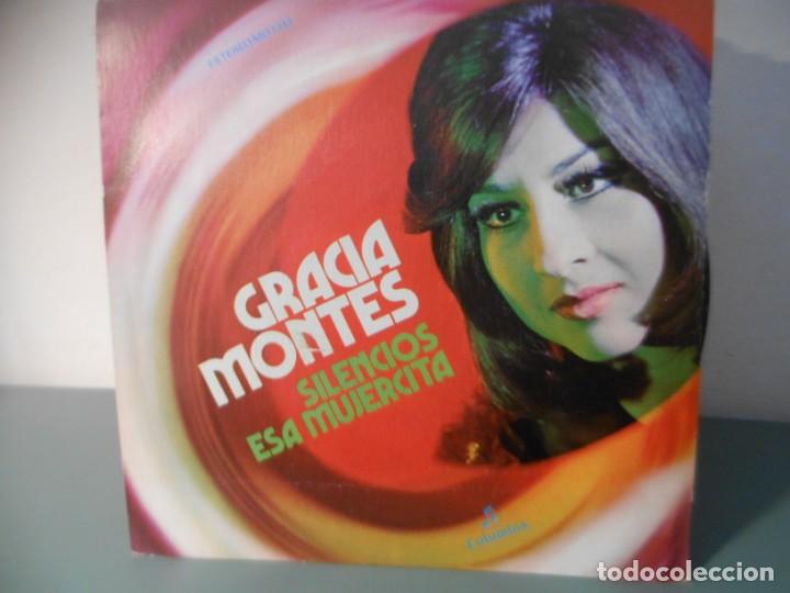 Discos de vinilo: GRACIA MONTES - SILENCIOS - Foto 1