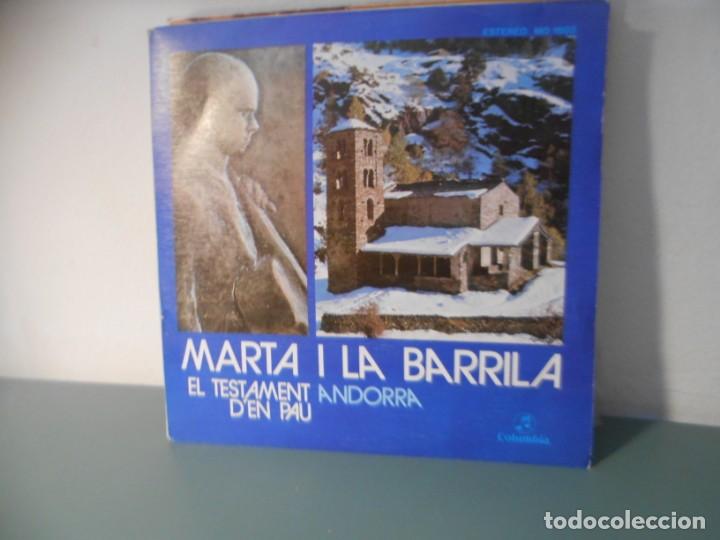 Discos de vinilo: MARTA I LA BARRILA - EL TESTAMENT DEN PAU - Foto 1