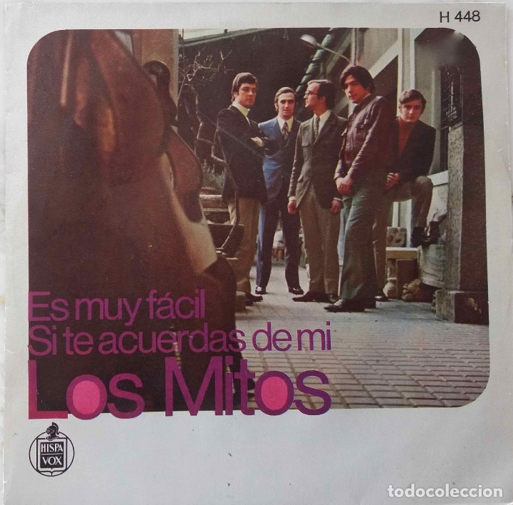 Discos de vinilo: LOS MITOS, ES MUY F&Aacute;CIL. SINGLE ESPA&Ntilde;A COMO NUEVO - Foto 1