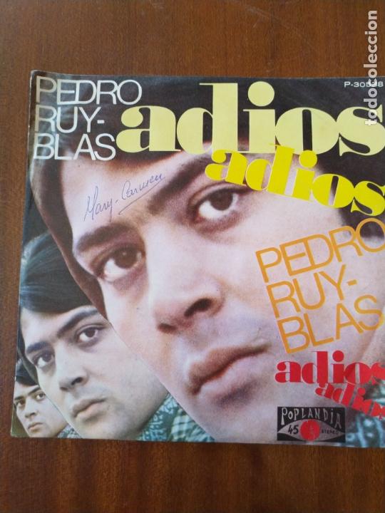 Discos de vinilo: DISCO VINILO  DE PEDRO RUY BLAS - ADIOS  ADIOS - Foto 1