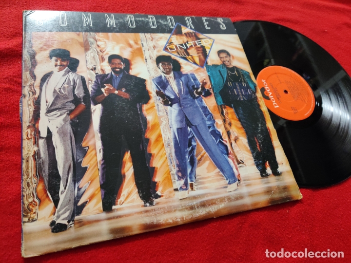 Discos de vinilo: COMMODORES UNITED LP 1986 POLYDOR USA - Foto 1