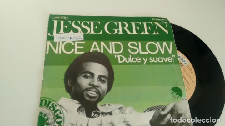 Discos de vinilo: SINGLE (VINILO) DE JESSE GREEN A&Ntilde;OS 70 - Foto 1