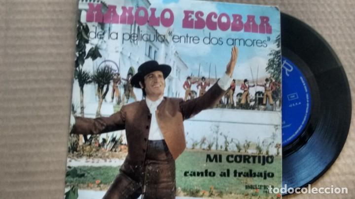 Discos de vinilo: SINGLE (VINILO) DE   MANOLO ESCOBAR A&Ntilde;OS 70 - Foto 1
