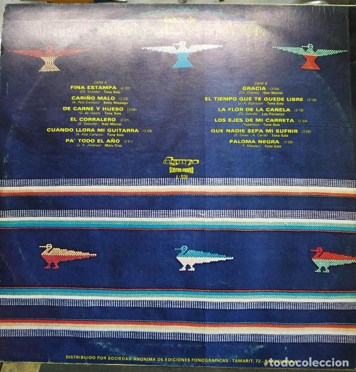 Discos de vinilo: MARIA DOLORES PRADERA	-   EXITOS DE - Foto 2