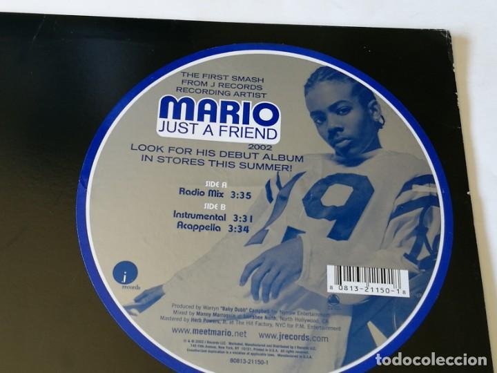 Discos de vinilo: Mario - Just A Friend 2002 - 2002 - Foto 1