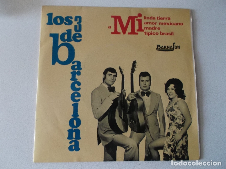 Discos de vinilo: los 3 de barcelona, excelente - Foto 1