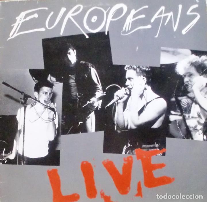 Discos de vinilo: EUROPEANS - LIVE LP SPAIN 1984 - Foto 1