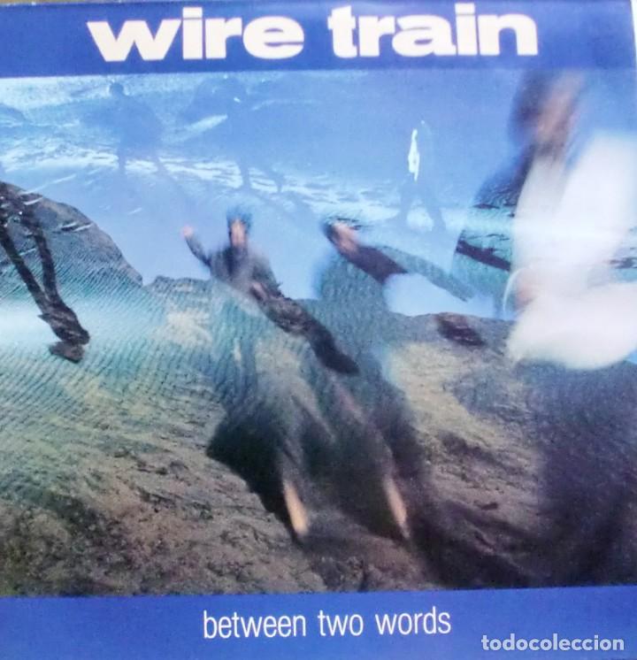 Discos de vinilo: WIRE TRAIN - BETWEEN TWO WORDS LP SPAIN 1985 - Foto 1