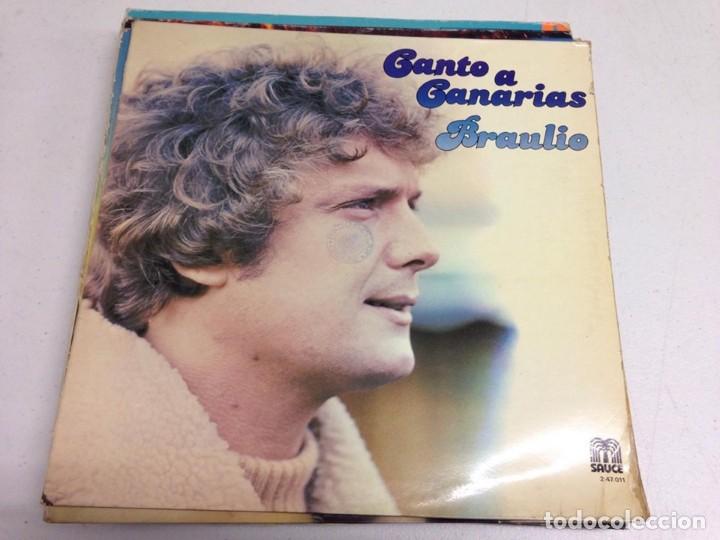 Discos de vinilo: Braulio &lrm;&ndash; Canto A Canarias - Foto 1