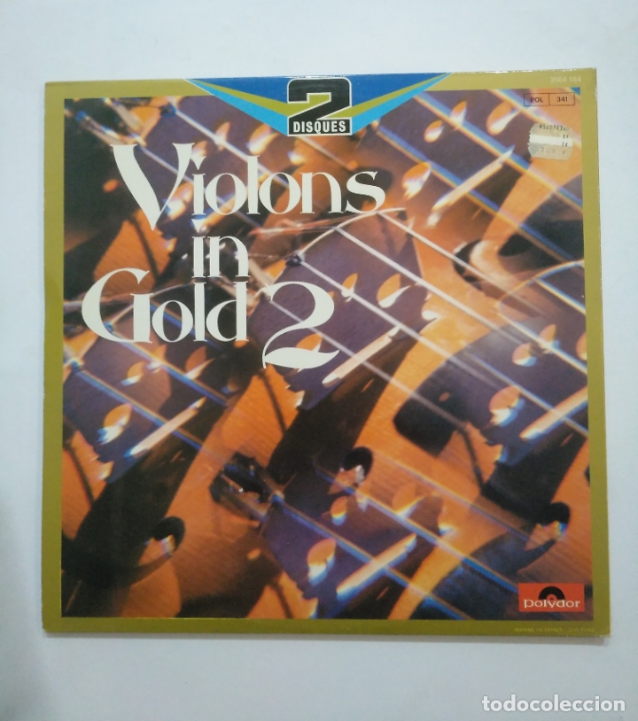 Discos de vinilo: VIOLONS IN GOLD. 2. DOBLE LP. TDKDA55 - Foto 2