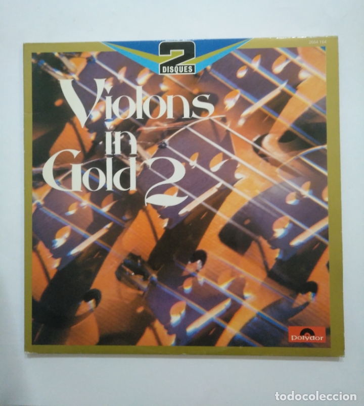Discos de vinilo: VIOLONS IN GOLD. 2. DOBLE LP. TDKDA55 - Foto 1