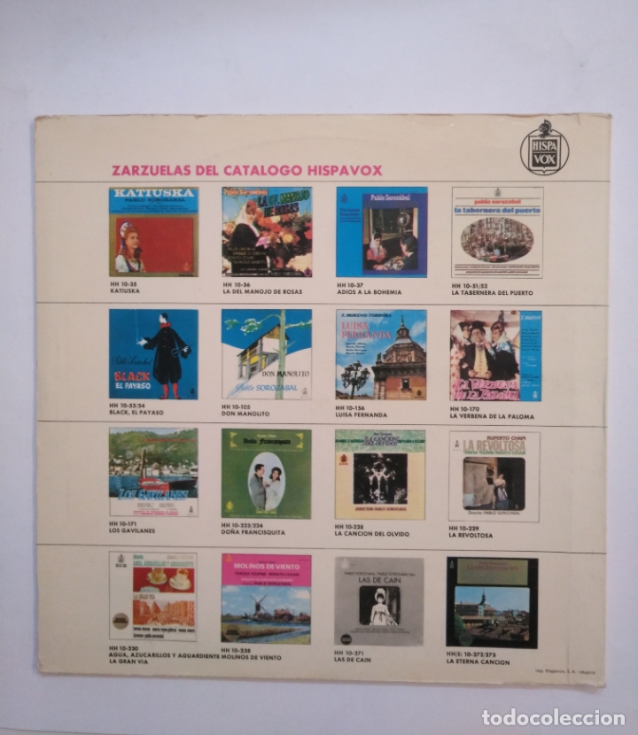 Discos de vinilo: KATIUSKA. PABLO SOROZABAL. TDKDA55 - Foto 2