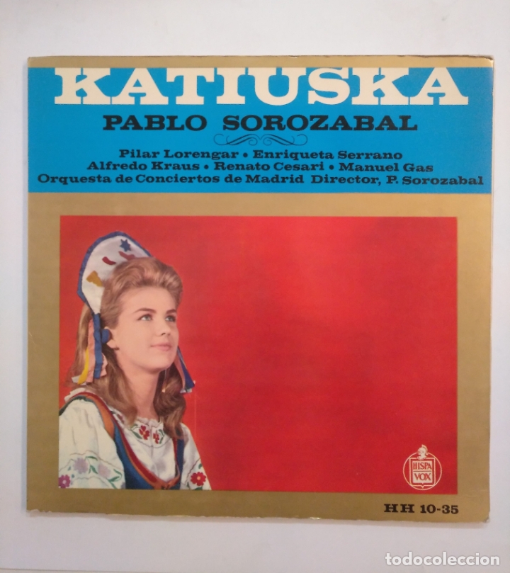 Discos de vinilo: KATIUSKA. PABLO SOROZABAL. TDKDA55 - Foto 1
