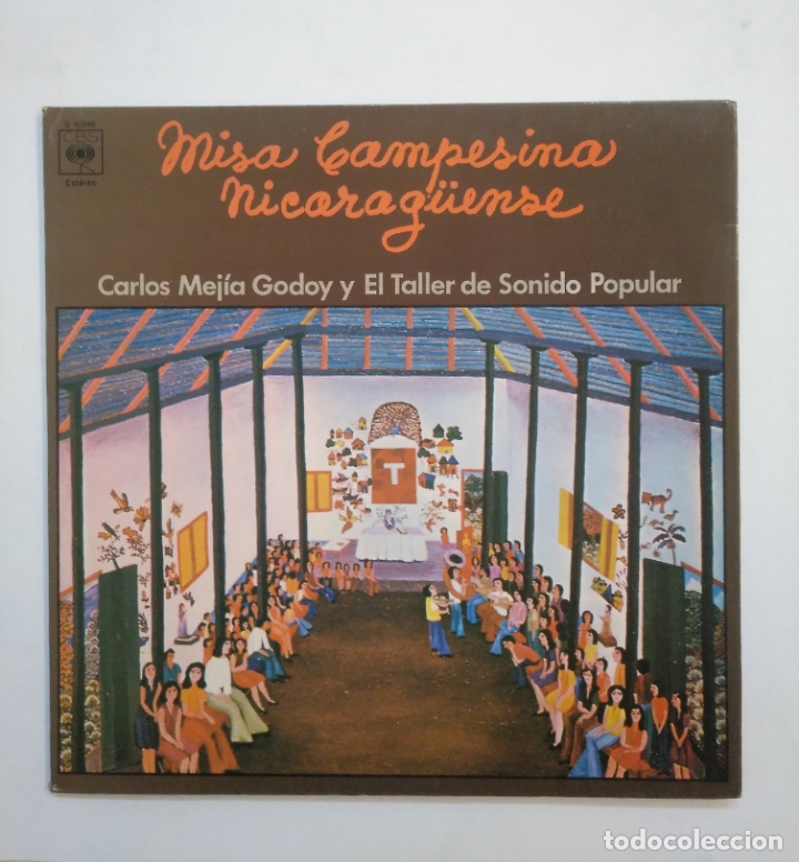 Vinyl records: MISA CAMPESINA NICARAG&Uuml;ENSE. - CARLOS MEJ&Iacute;A GODOY Y EL TALLER DE SONIDO POPULAR. LP. TDKDA55