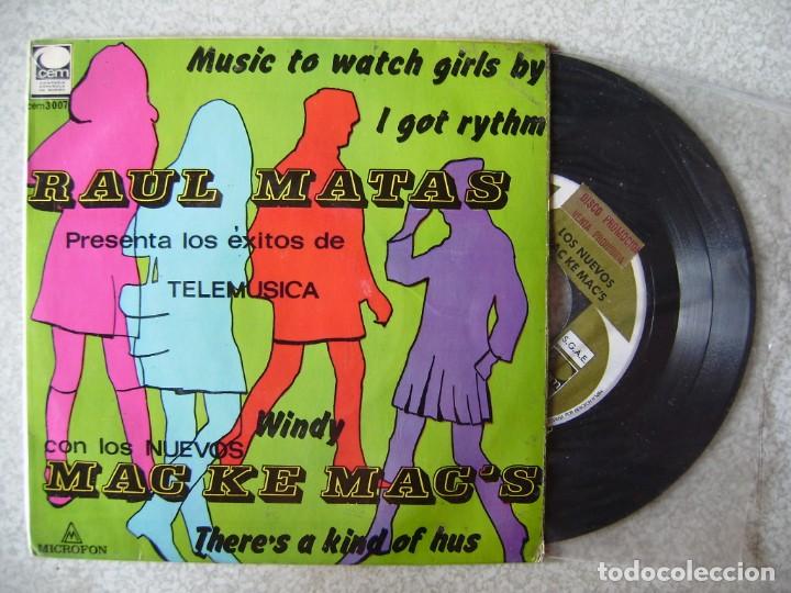 Discos de vinilo: MAC KE MAC&acute;S.WINDY + 3....EX...PROMO - Foto 1