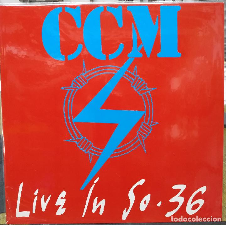 Discos de vinilo: CCM LIVE IN SO 36 - Foto 1