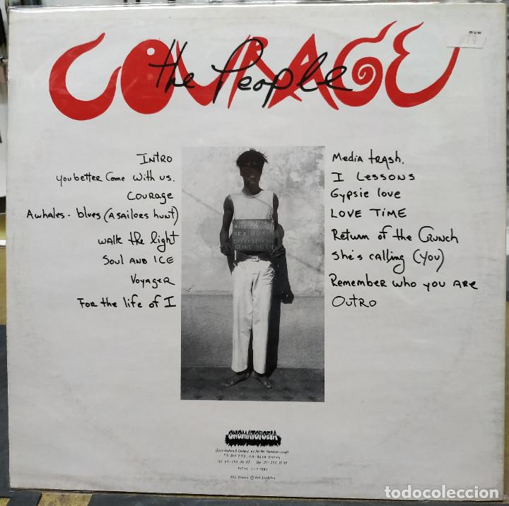 Discos de vinilo: THE PEOPLE	COURAGE - Foto 2