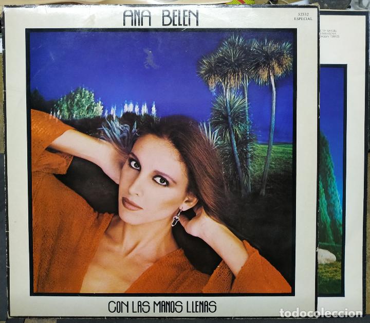 Discos de vinilo: ANA BELEN	CON LAS MANOS LLENAS - Foto 1