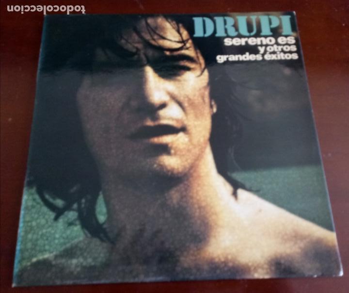 Discos de vinilo: DRUPI - SERENO ES Y OTROS GRANDES EXITOS - LP - 1976 - Foto 1