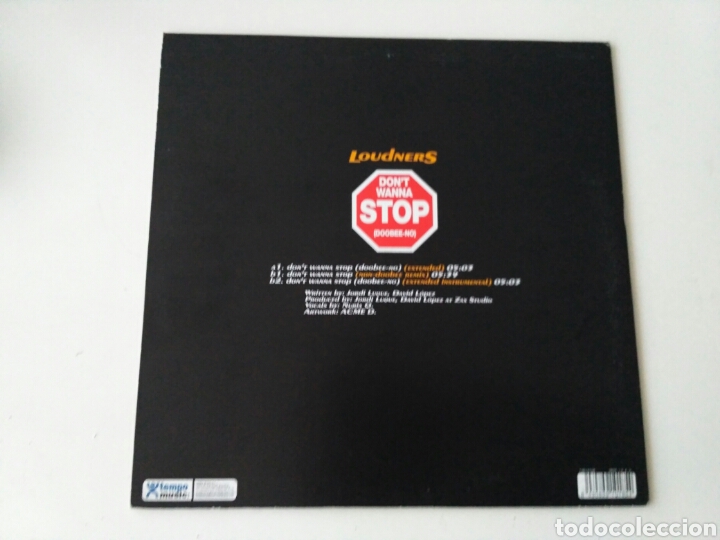 Discos de vinilo: Loudners - Dont Wanna Stop (Doobee-No) - Foto 2