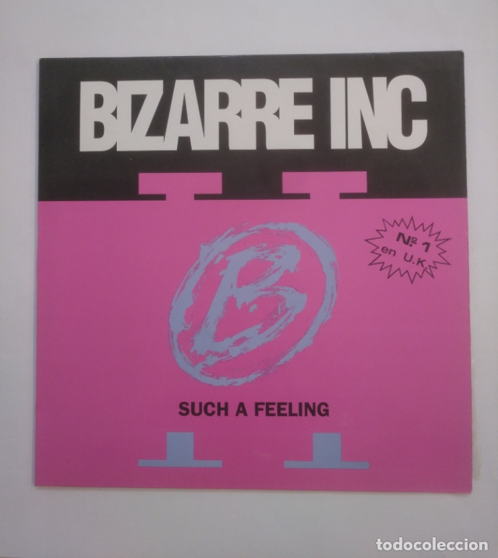 Discos de vinilo: BIZARRE INC. SUCH A FEELING. MAXI SINGLE. TDKDA56 - Foto 1