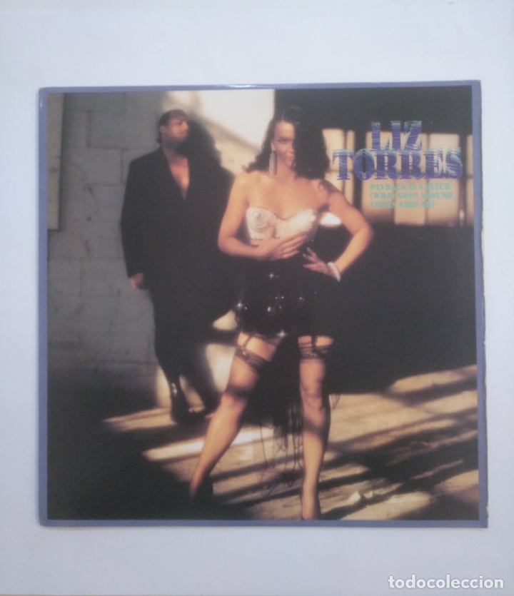 Discos de vinilo: LIZ TORRES - PAYBACK IS A BITCH. MAXI SINGLE. TDKDA56 - Foto 1