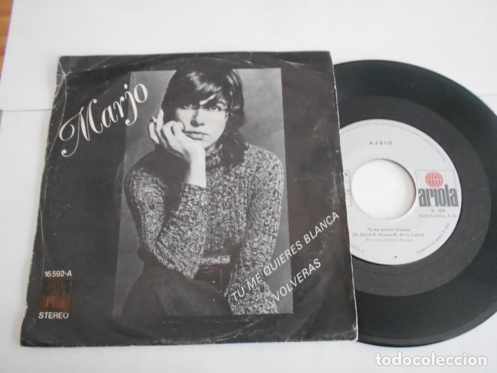 Disques de vinyle: MARJO-SINGLE TU ME QUIERES BLANCA