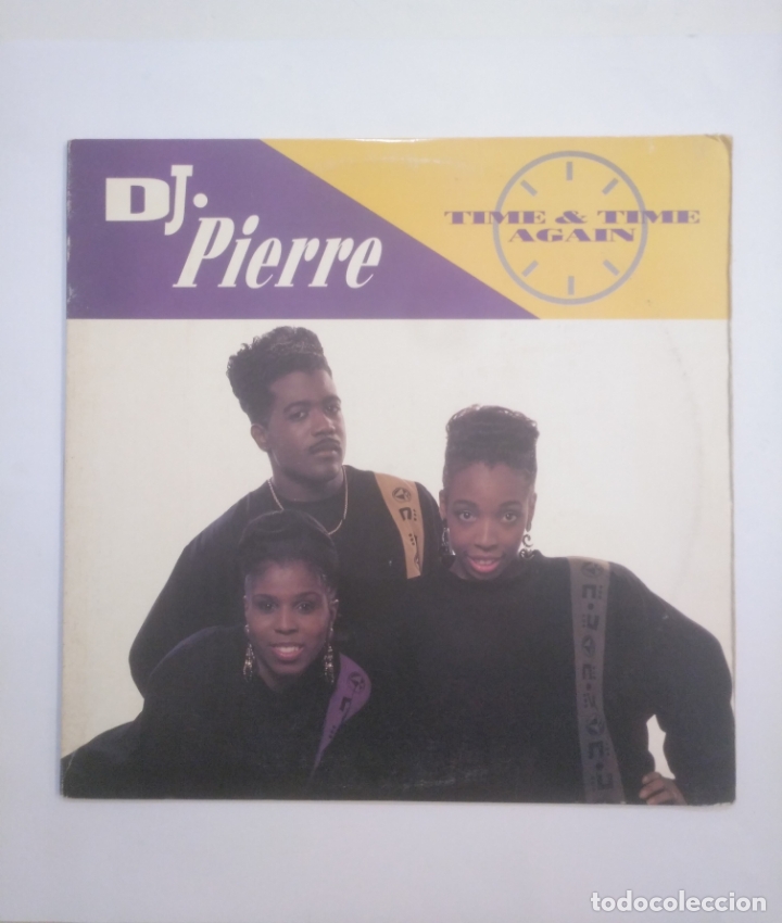 Discos de vinilo: DJ. PIERRE - TIME & TIME AGAIN. MAXI SINGLE. TDKDA56 - Foto 1