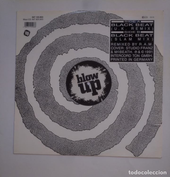 Discos de vinilo: BLACK MANS WAGON - BLACK BEAT. MAXI SINGLE. TDKDA56 - Foto 2