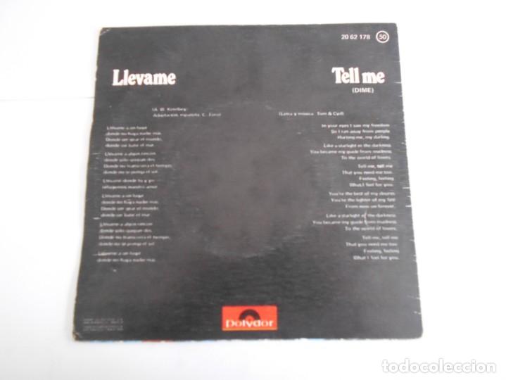Discos de vinilo: MIGUEL TOTTIS-SINGLE LLEVAME - Foto 2