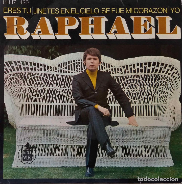 Discos de vinilo: RAPHAEL, ERES T&Uacute;. EP - Foto 1