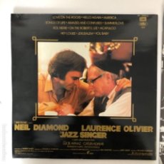 Discos de vinilo: THE JAZZ SINGER NEIL DIAMOND LAURENCE OLIVIER VINILO