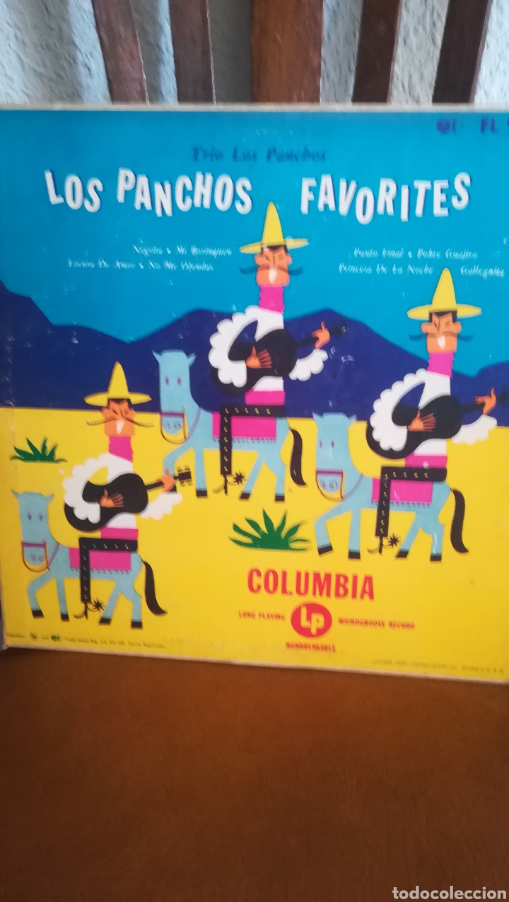 Discos de vinilo: Disco de Trio los Panchos de 1950 - Foto 1
