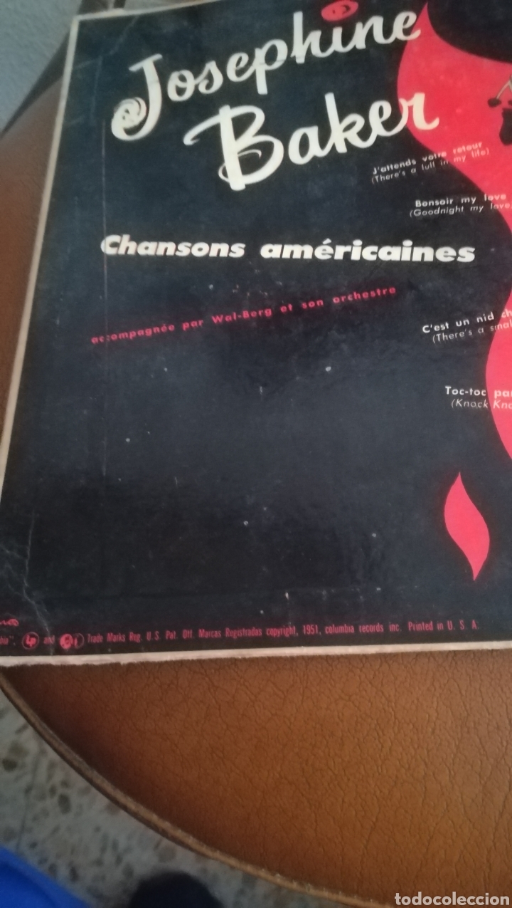 Discos de vinilo: Disco de Josephine Barker de 1951 - Foto 3